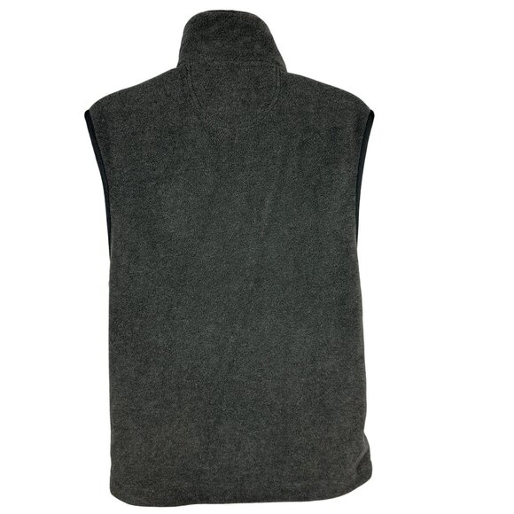 Winchester Womens Fleece Vest Embroidered Logo By Baru Sports Dark Gray Size S - Picture 2 of 8